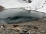 08 Lake At 5220m Just Below The Kang La On The Trek From Nar Phu To The Annapurna Circuit 